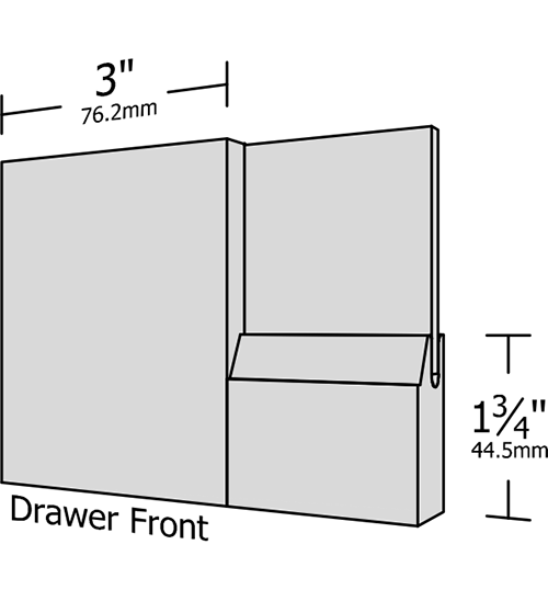 ds0001 drawer front